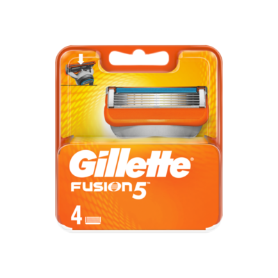 Gillette Fusion5 Scheermesjes Voor Mannen, 4 Navulmesjes